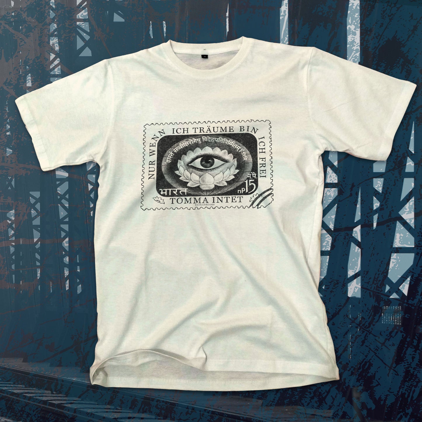 TOMMA INTET - T-shirt "Nur wenn ich träume bin ich frei"