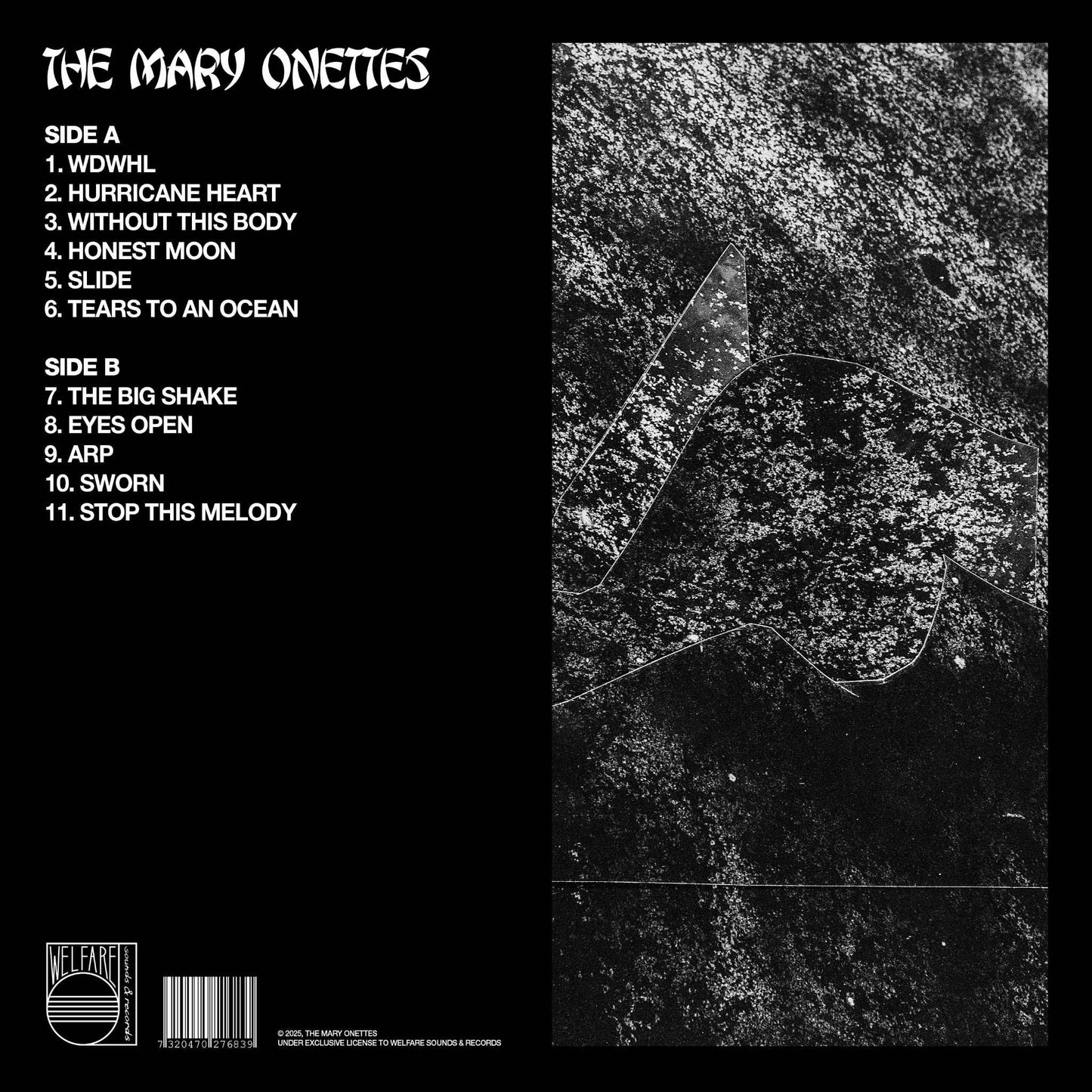 The Mary Onettes - SWORN VINYL PREORDER