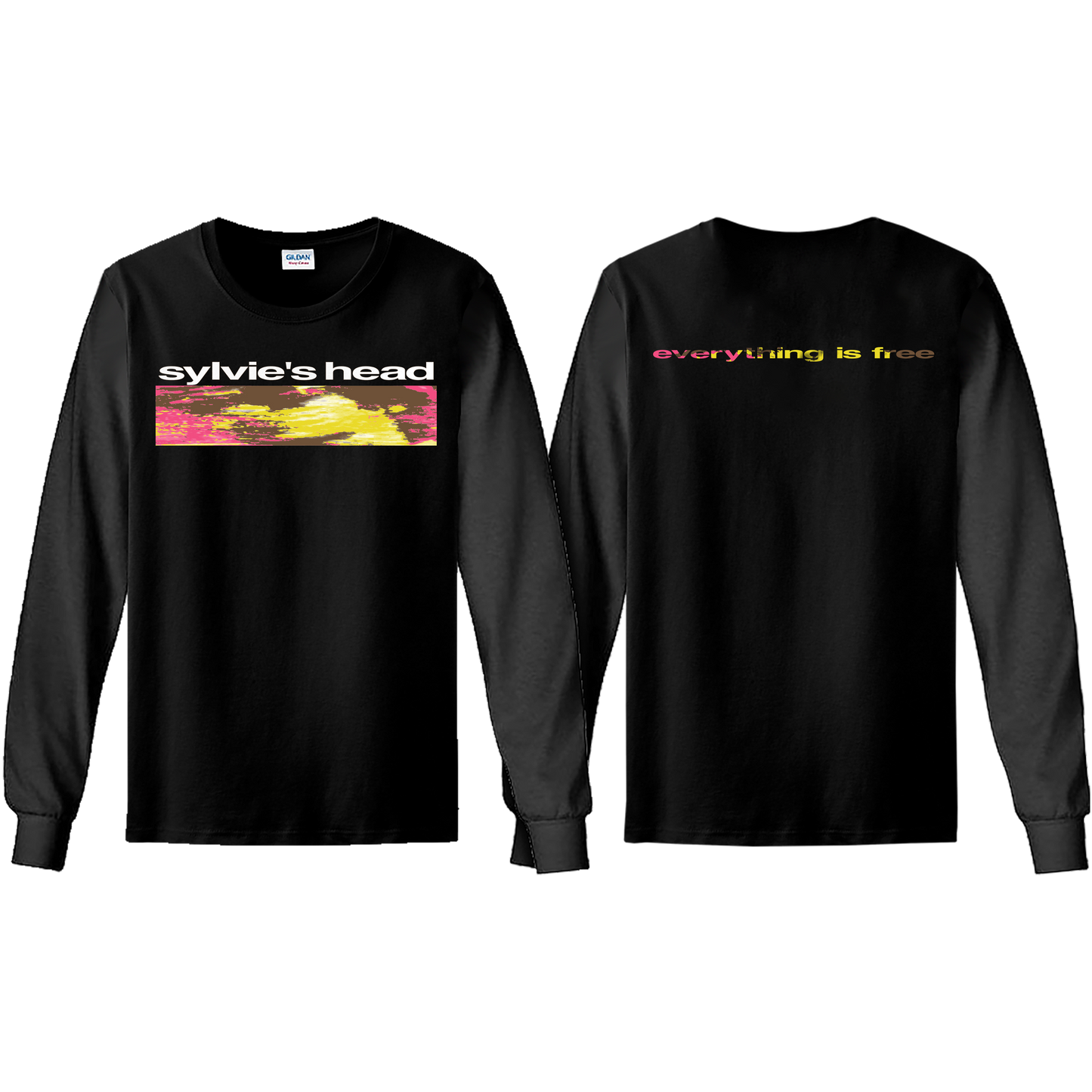 Sylvie's Head - Longsleeve Shirt Black PRE-ORDER