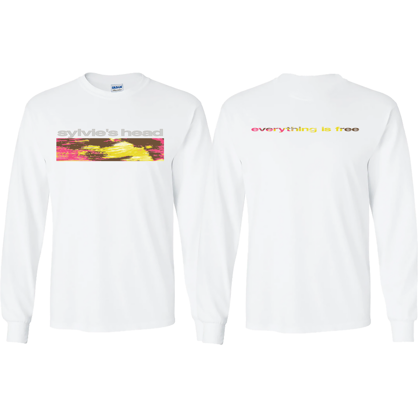Sylvie's Head - Longsleeve Shirt White PRE-ORDER