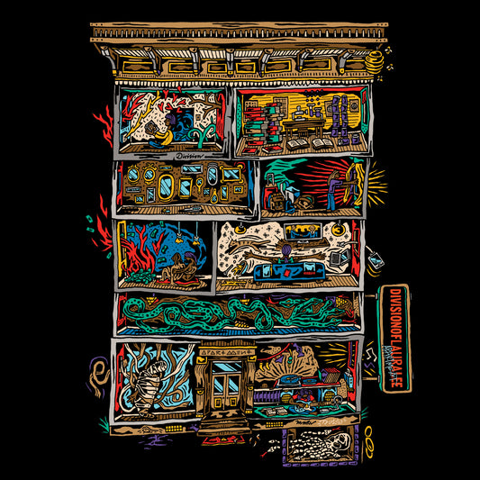 Division of Laura Lee - Apartment 12" LP (Damaged cover)