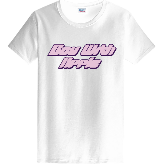 Boy With Apple - T-shirt White