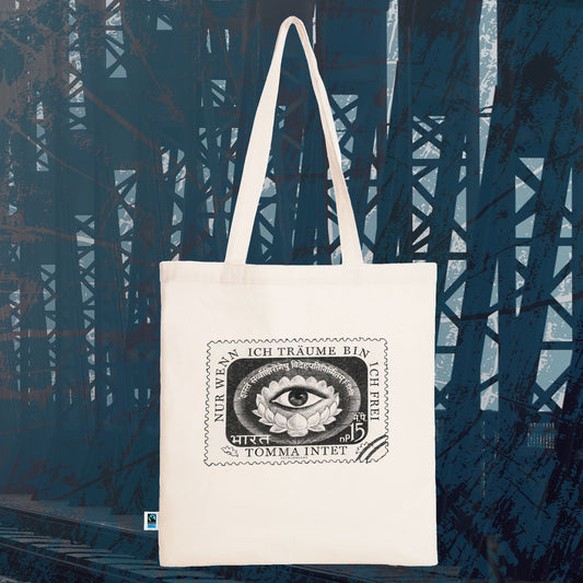 TOMMA INTET - Tote bag "Nur wenn ich träume bin ich frei"