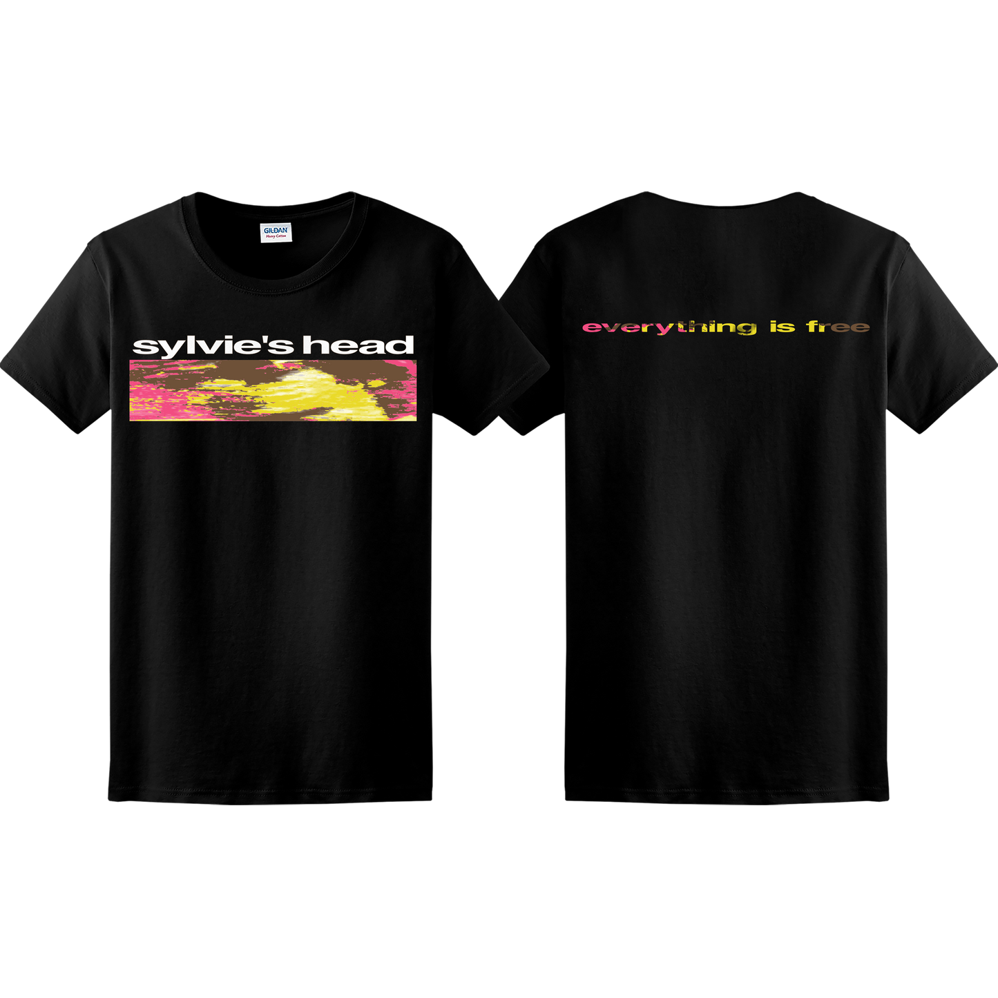 Sylvie's Head - T-shirt Black PRE-ORDER