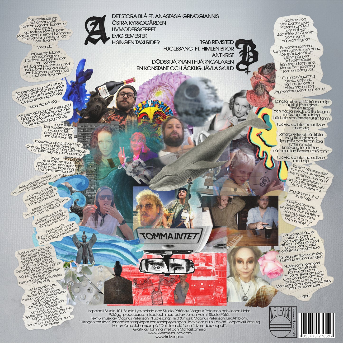 TOMMA INTET - HISINGEN TAXI RIDER VINYL
