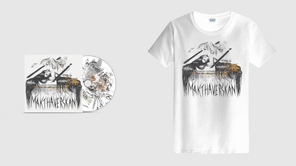 Makthaverskan - Glass and Bones CD + T-shirt bundle