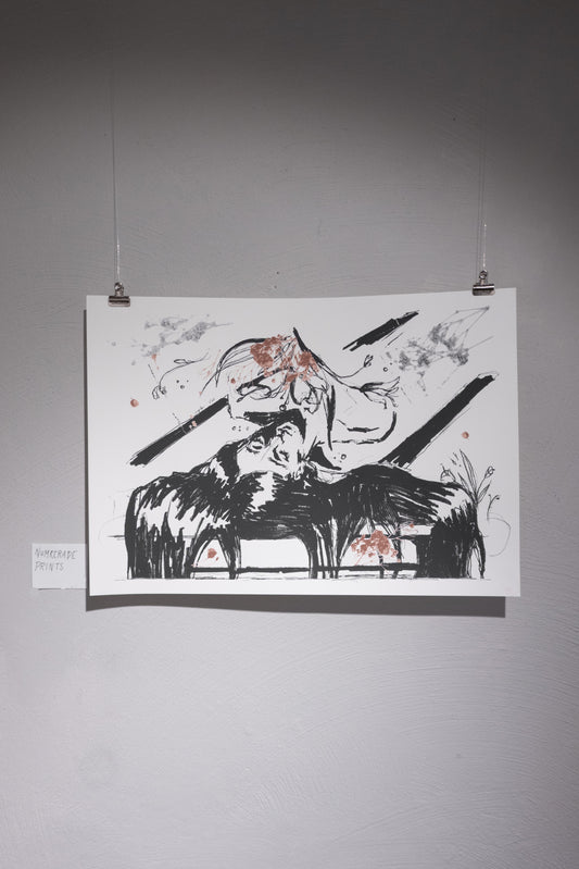 Matkhaverskan - Limited edition print #2 "Glass and bones"