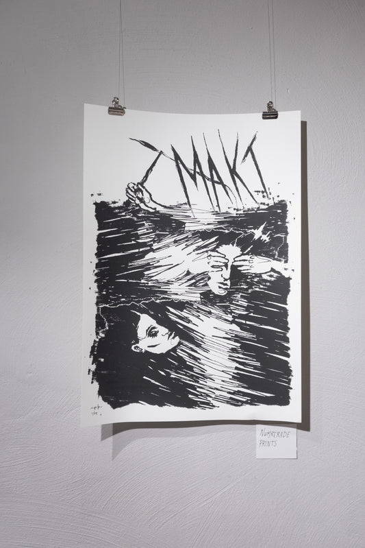 Matkhaverskan - Limited edition print #1 "Makt"