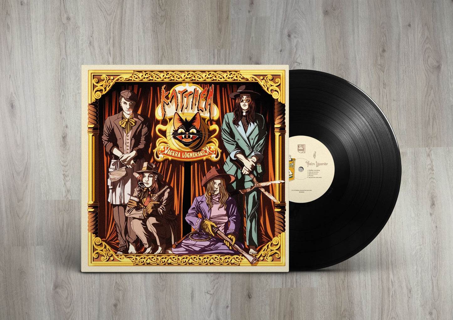 KATTHEM - Vackra Lögnerskor 12" LP