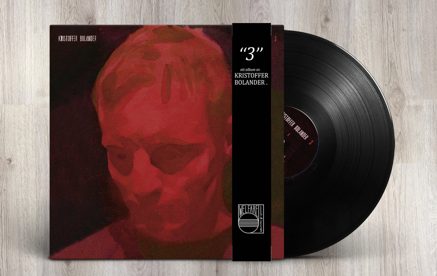 Kristoffer Bolander - 3 12" LP